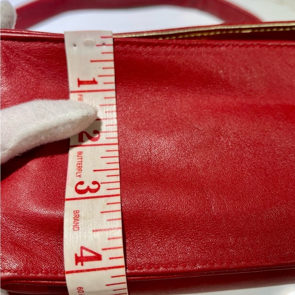 FRED HAYMAN Beverly Hills Crossbody Leather bag, flap over, Red - Picture 15 of 15